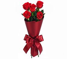 Букет 5 Красных роз Эдлесс Лав в Фельдмаршальском