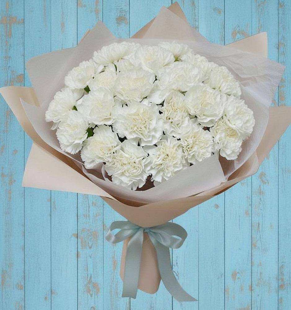 Букет цветов из: Гвоздики в Фельдмаршальском