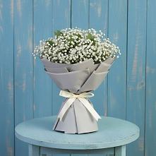 Букет цветов из:  Гипсофила в Фельдмаршальском