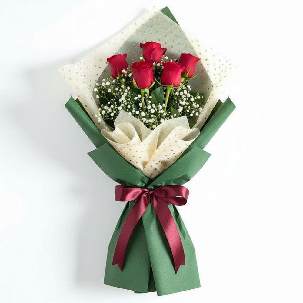 Букет цветов из: Розы в Фельдмаршальском