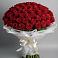 Букет 101 Красная роза Блэк Мэджик в Фельдмаршальском