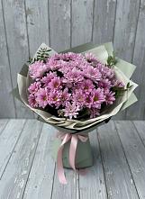 Букет цветов из:  Хризантемы #REPLACE_PRED# Фельдмаршальском