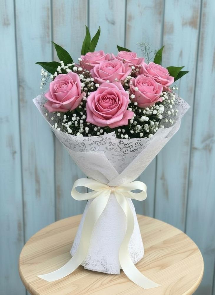 Букет цветов из: Розы в Фельдмаршальском