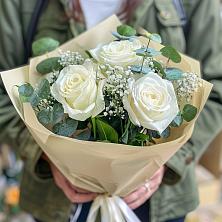 Букет Нежные грёзы в Фельдмаршальском Букет цветов из: Розы в Фельдмаршальском