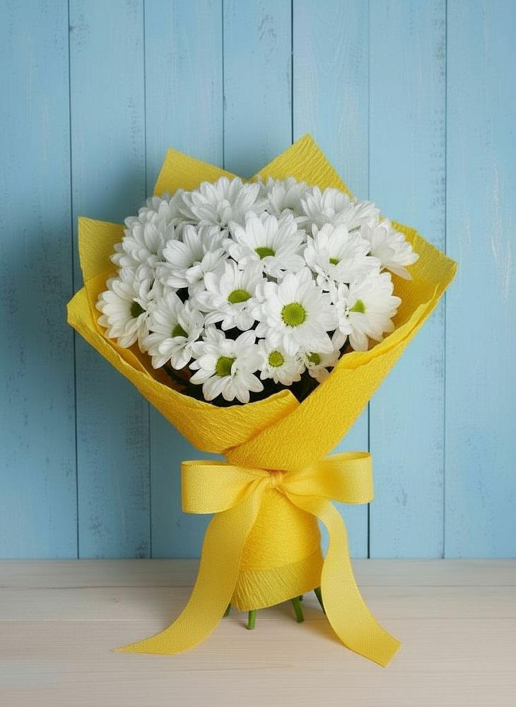 Букет цветов из: Хризантемы в Фельдмаршальском
