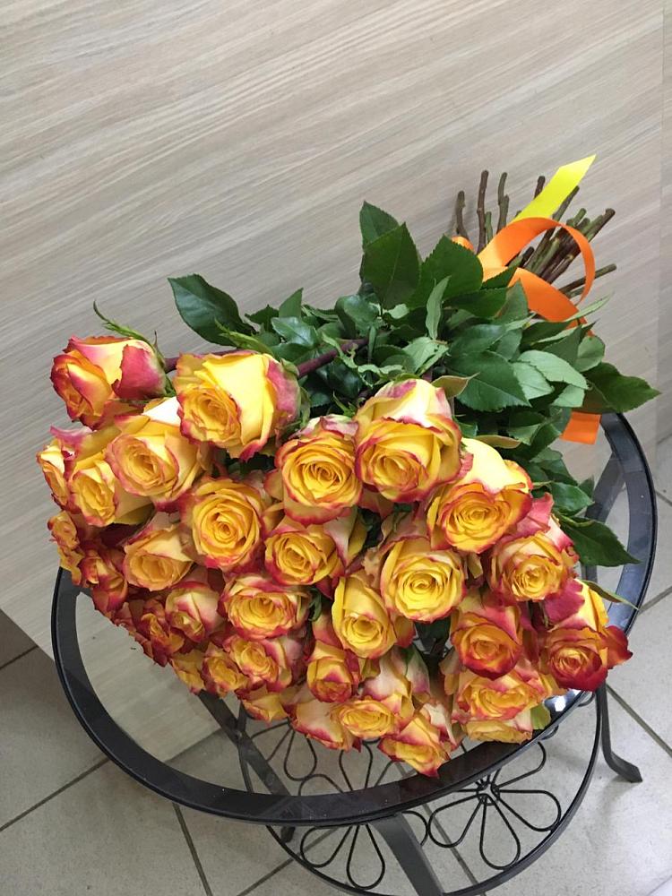 Букет Желтые розы в Фельдмаршальском