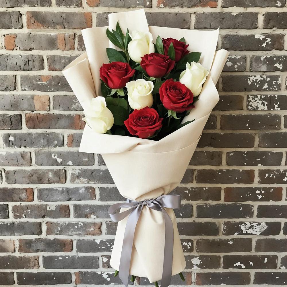 Букет цветов из: Розы в Фельдмаршальском