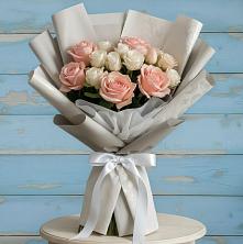 Букет цветов из:  Розы в Фельдмаршальском