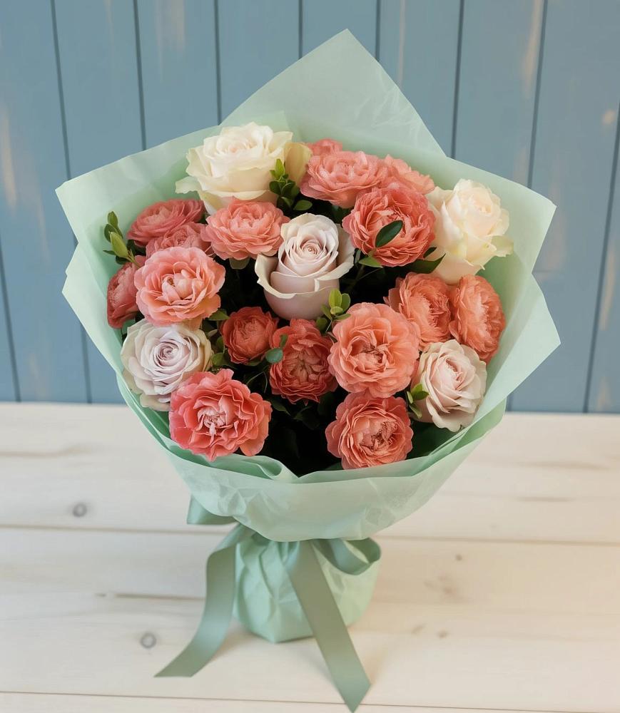 Букет цветов из: Розы в Фельдмаршальском