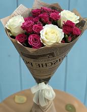Букет цветов из:  Розы в Фельдмаршальском