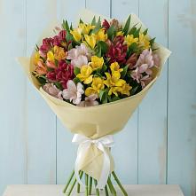 Букет цветов из:  Альстромерии в Фельдмаршальском