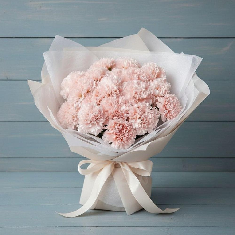 Букет цветов из: Гвоздики в Фельдмаршальском