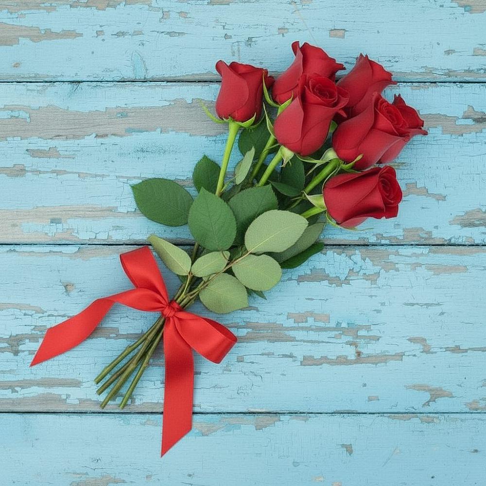 Букет Красные розы в Фельдмаршальском