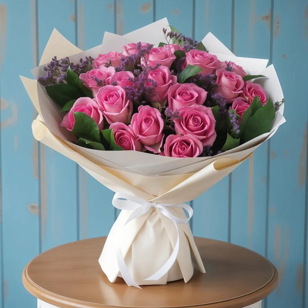 Букет цветов из: Розы в Фельдмаршальском