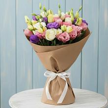 Букет цветов из:  Лизиантусы в Фельдмаршальском