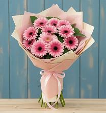 Букет цветов из:  Герберы в Фельдмаршальском