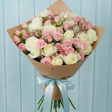 Букет цветов из:  Розы в Фельдмаршальском